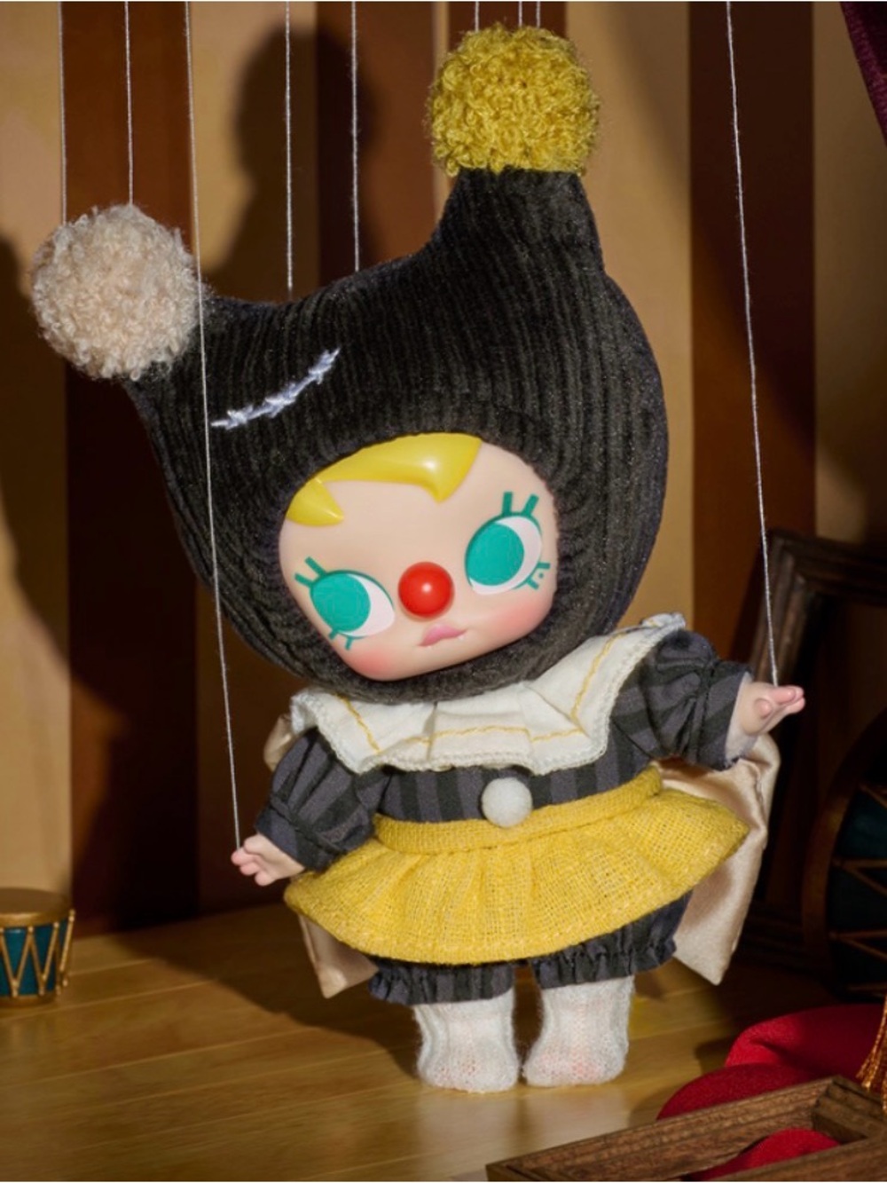 Pop  Mart String Puppet Why So Serie Collection Plush Keyring. New Sealed